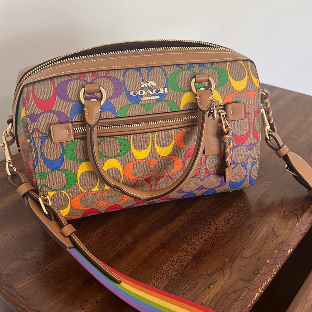 Authentic Coach Pride Handbag